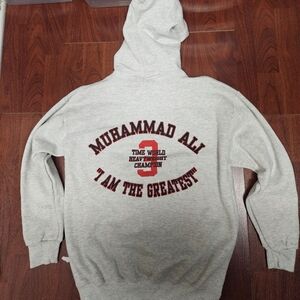 Vintage Muhammad Ali Nutmeg Mills Hoodie